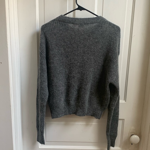 Veronica Beard Melinda Sweater Metallic Gray Small - Picture 5 of 6